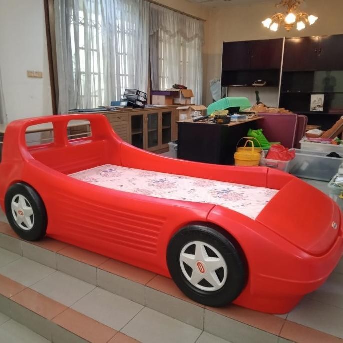 kasur anak little tikes bentuk mobil