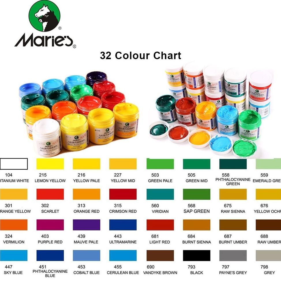 

Flash Sale Maries Acrylic Paint / Cat Akrilik Maries 100Ml 100 Ml Murah