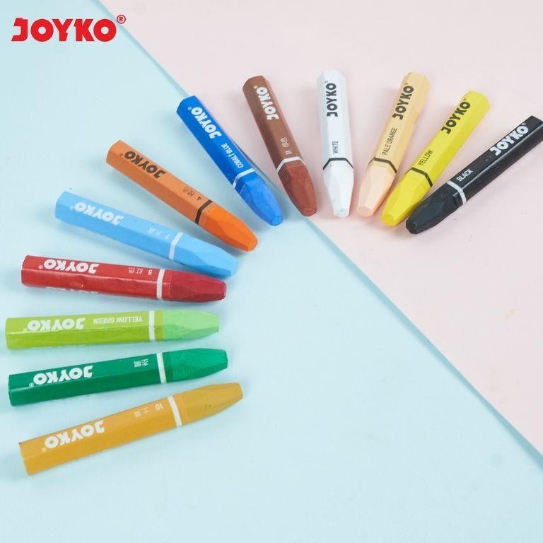 

Spesial Crayon Joyko/Oil Pastel Joyko 36 Warna ( 1 Set ) 8.8