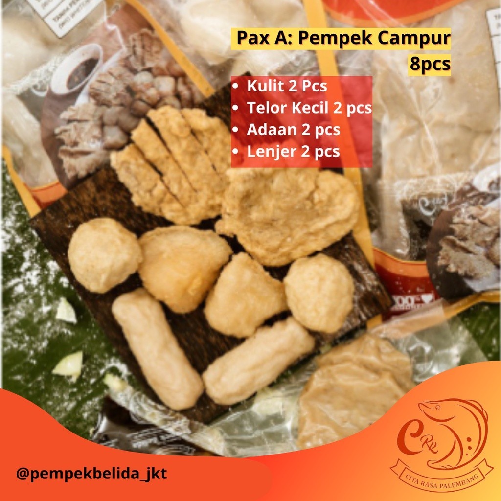 

PAKET PEMPEK BELIDA KOMPLIT ISI 42 PCS (26 PCS PEMPEK CAMPUR + 4 PCS LAKSAN + 12 PCS TEKWAN)