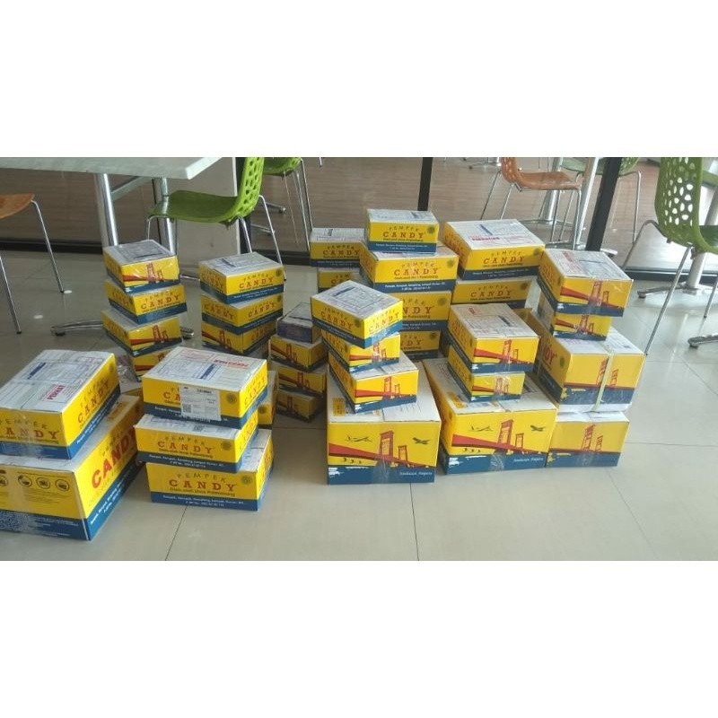 

PEMPEK CANDY PAKET RP 550.000 ISI BESAR PEMPEK PALEMBANG ASLI ASLI PALEMBANG