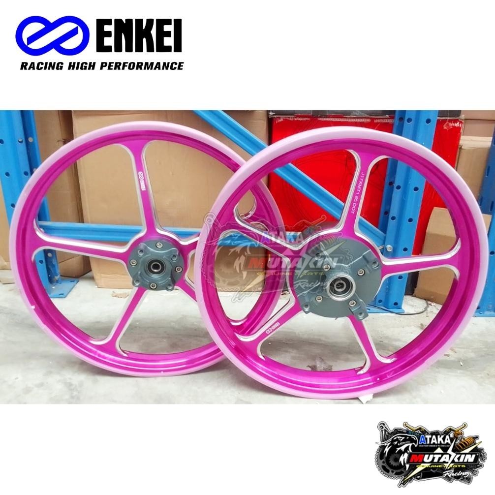 DFR Velg ring 17 ENKEI CNC pelek FG 505 sp 555 satria fu tiger revo supra gtr 150 racing velk SONIC 