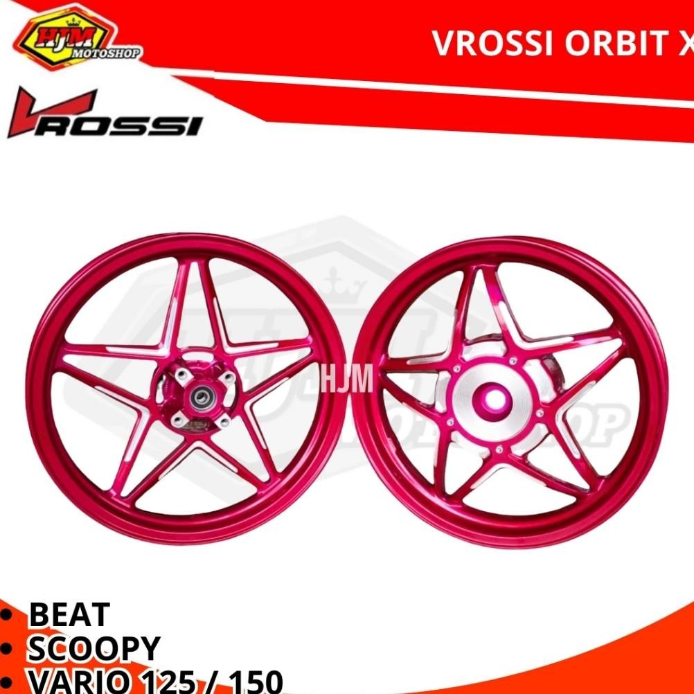 DFR Velg Racing VRossi Model King Speed Vario 125 - Vario 150 - Beat Fi / Esp / Karbu - Scoopy - Spa