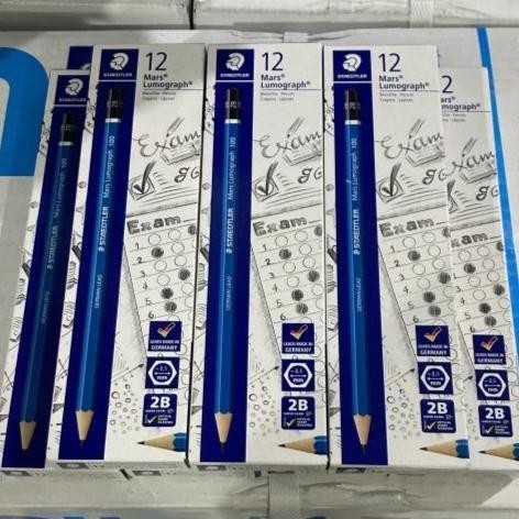 

Viral Pensil 2B Staedtler Mars Lumograph / Pensil Ujian 2B Staedler Asli To94