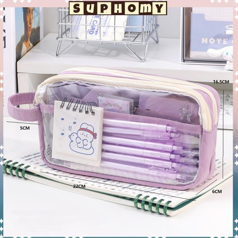 

Hemat Kotak Pensil Aesthetic Tas Penatempat Pencil Tas Pensil Tempat Alat Tulis Kapasitas Besar Gh-6