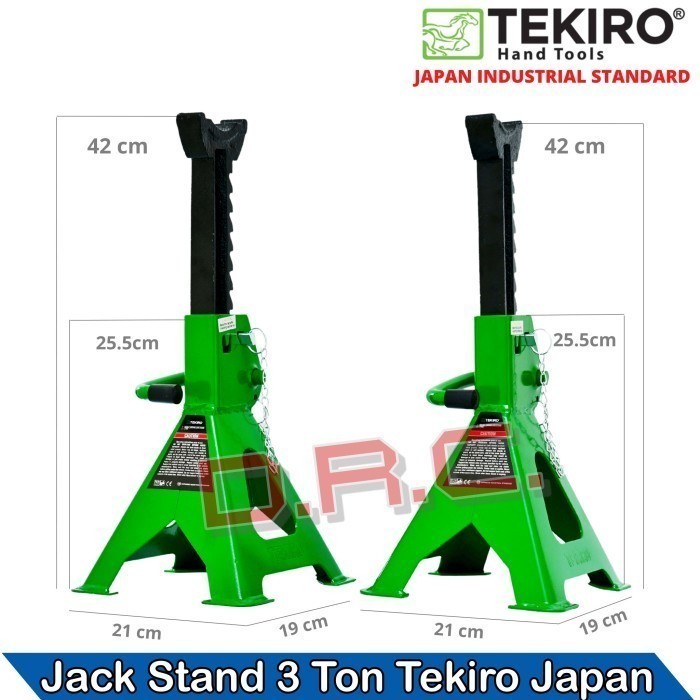 Jack Stand Tekiro 3 Ton 1Set 2Pcs / Tahanan Dongkrak 3Ton Au-Js1010