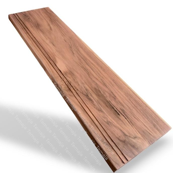 Papan Anak Tangga Kayu Jati Asli / papan Trap Tangga GLM