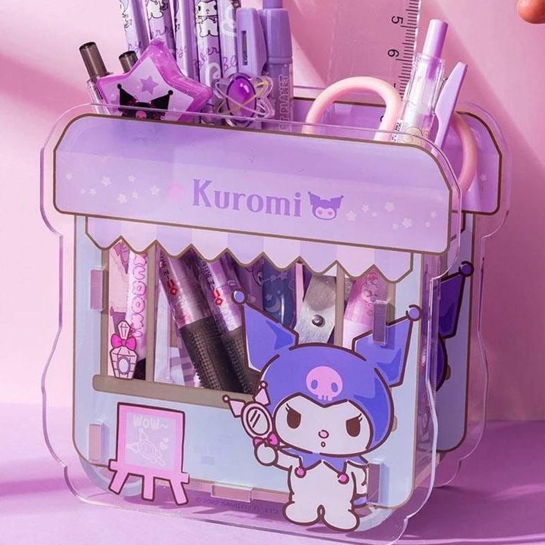 

TERMURAH Tempat Pulpen Stationery Kotak Penyimpanan Organizer Meja Tempat Pulpen Akrilik Sanrio fj-44