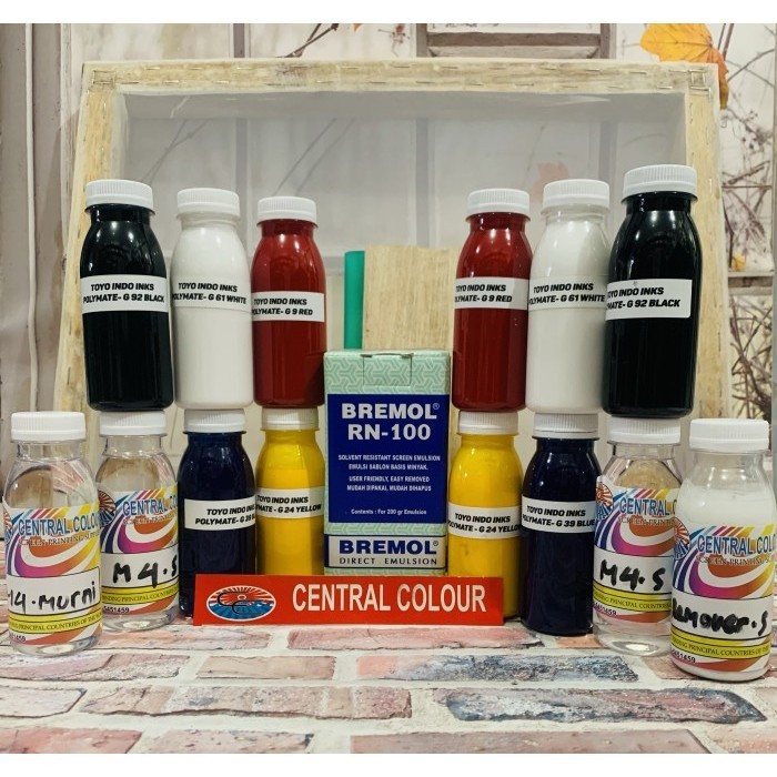 

Paket Pemula Sablon Plastik Lengkap Tinta Toyo Indo Inks Screen T120