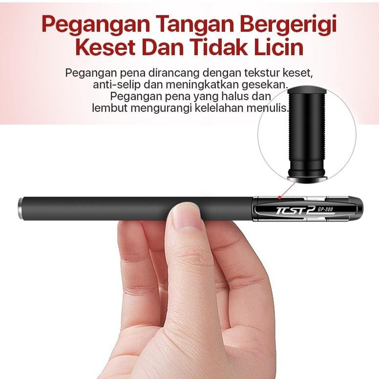 

Ew64 [READY] Aimilo Gel Pen Pulpen Gel Tabung Jarum Penuh 3 Warna 0.5mm 1 PCS Premium