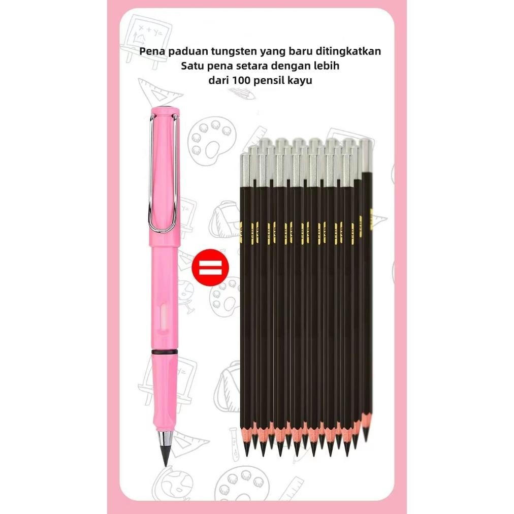 

ad-56 VOOVA Pencil Premium Jarum/ Pensil tidak diserut/ Pensil Unik Sale