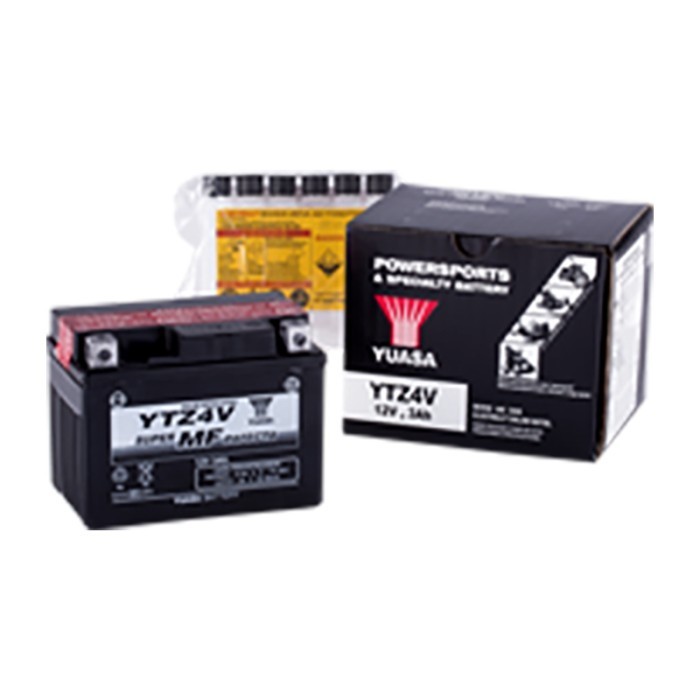 TERPERCAYA Yuasa Aki Motor YTZ4-V MF (PENGIRIMAN KURIR YUASA)