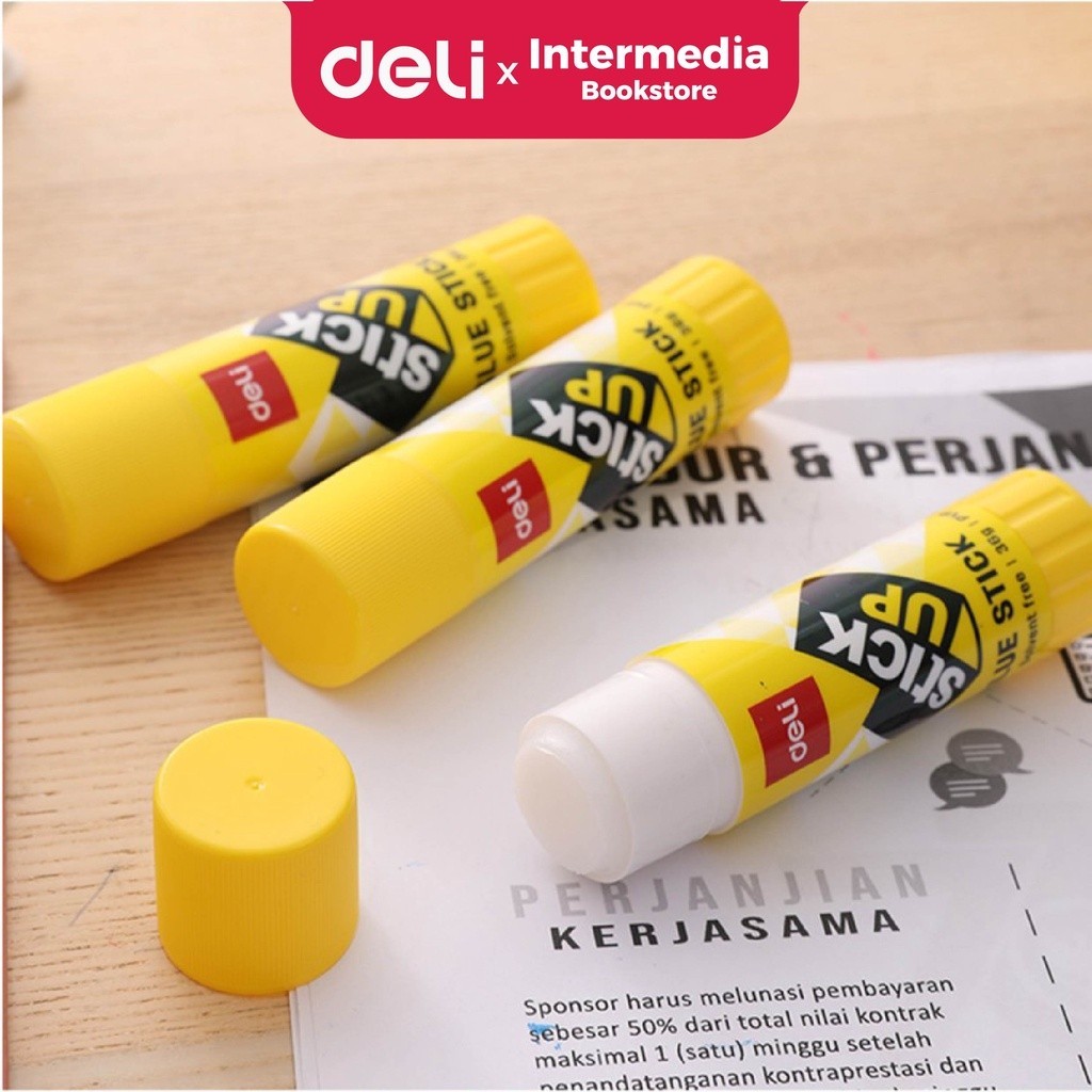 

Deli Lem Stick Super Kuat EA20310 PVP 36 Gram cepat kering tidak beracun dapat di cuci