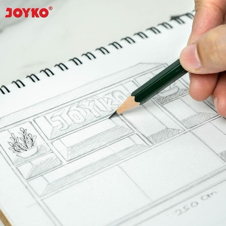 

VE29 Pensil Pencil Joyko P-8126 2B 1 Box 12 Pcs Sale