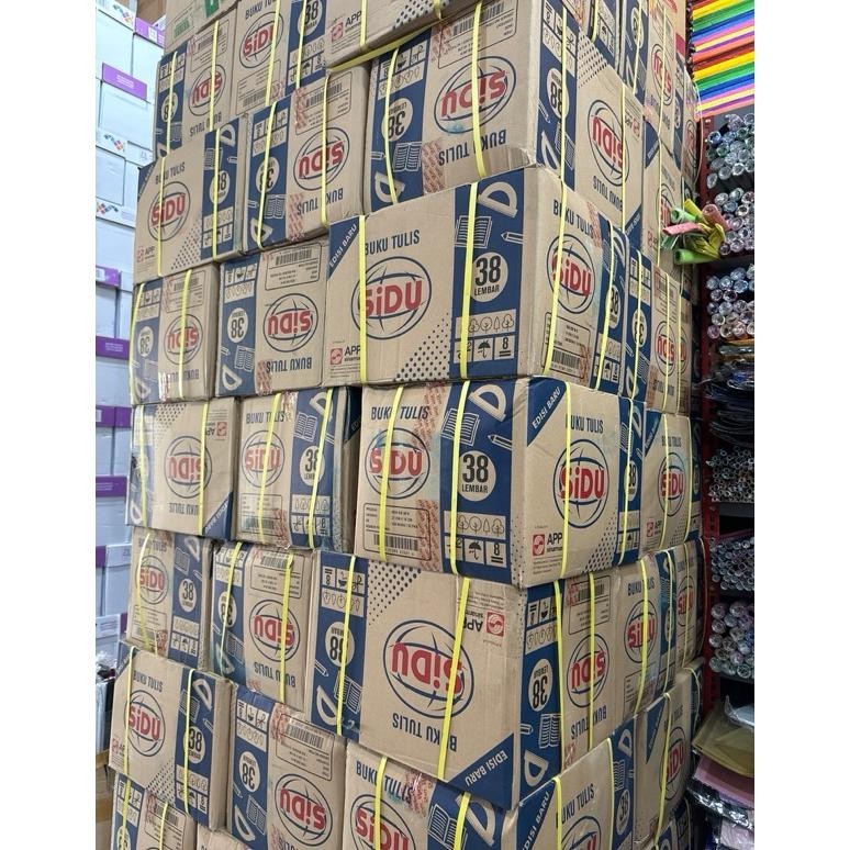 

Up15 Buku Tulis Sidu 38 / Buku Sidu38 lembar (1PAK= 10BUKU) Terlaris