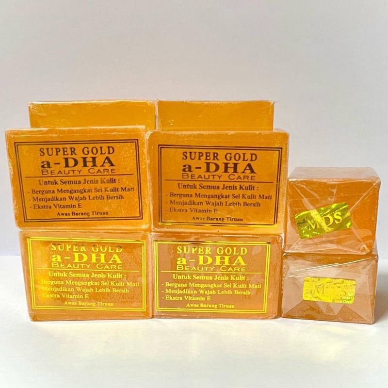 SABUN A DHA GOLD holo M - Sabun adha gold /sabun dha gold Sabun adha hijau