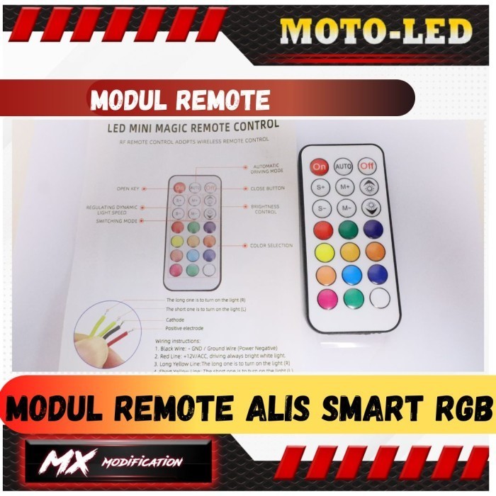 Remote Modul Led Alis Smart Rgb Running Sein