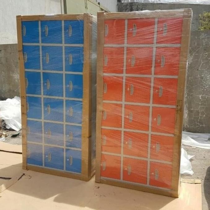 Lemari Loker / Kabinet Besi Kozure KL-18 Locker 18 Pintu KOZURE KL18