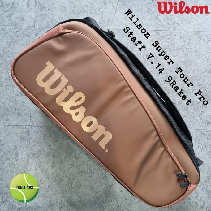 Tas Tenis WIlson Super Tour 9 pack Pro Staff V14