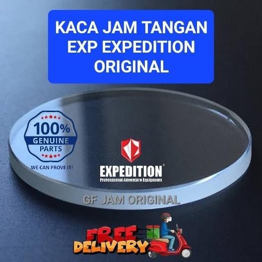 KACA JAM TANGAN EXP EXPEDITION ORIGINAL E3001 E3002 E3005 E3006 E3007