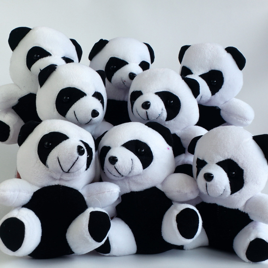 Boneka Panda Mini Murah - Boneka Kecil - Boneka Capit