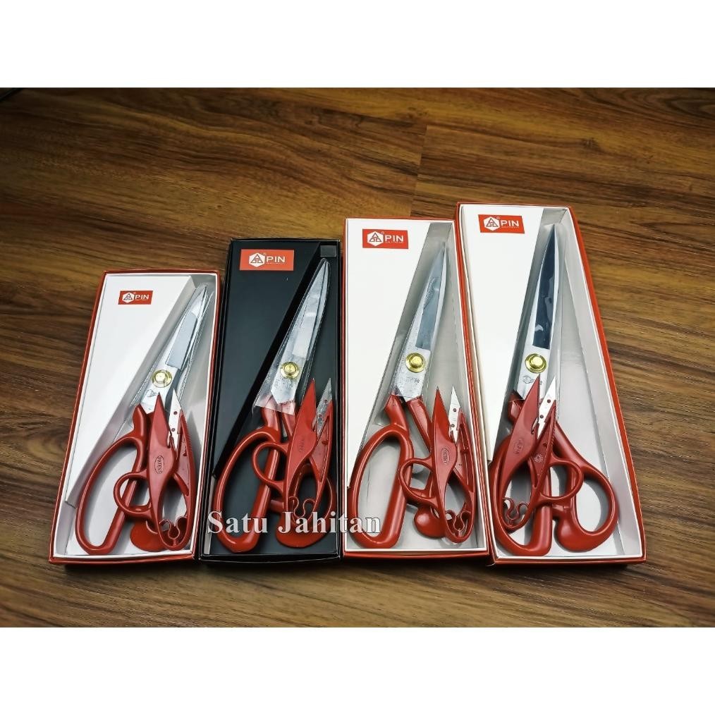 

SPECIAL Gunting Potong Bahan Kain High Quality PIN 8"/ 9"/ 10"/11"/12" tre-57
