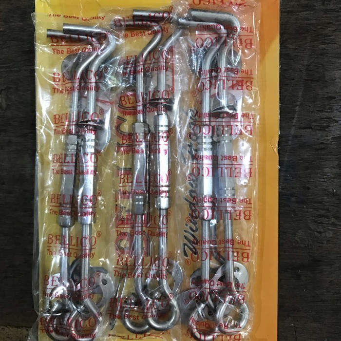 Tunjang jendela segi 6 Bellico