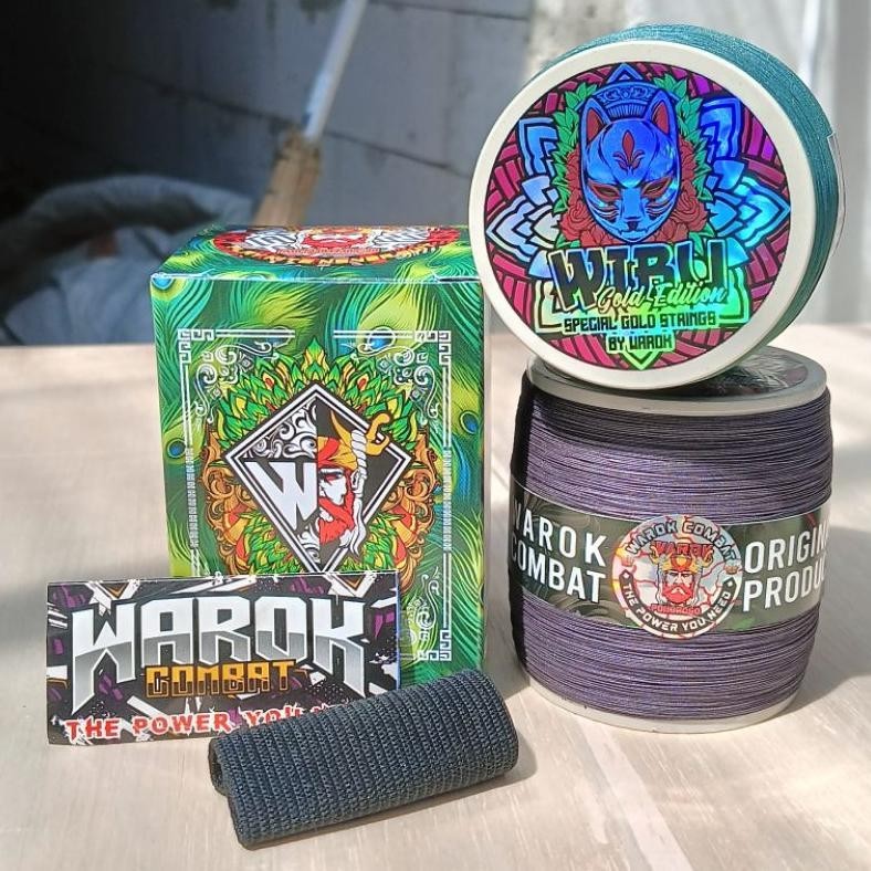 PROMO Gelasan matot Warok WIBU Bahan Gold Import 0,23 Spesial Tournament 1600 yard (Sasak Padi, kuat