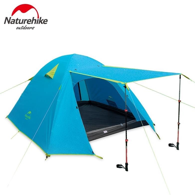 gs-56 Tenda camping naturehike NH18Z044-P ultralight 4P tenda 4 orang Berkualitas