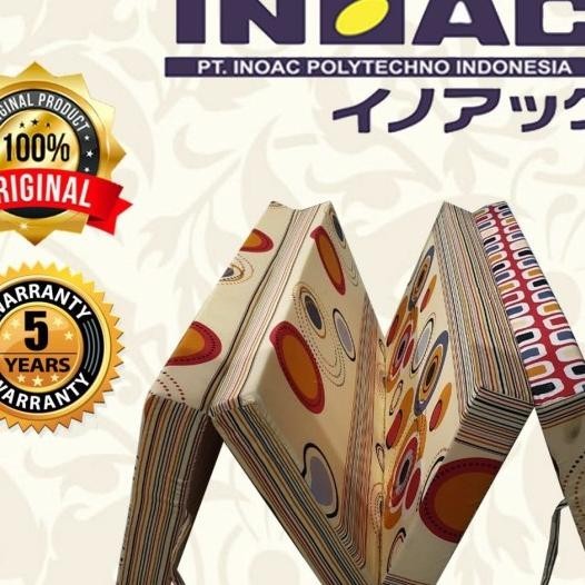 Kasur Busa Lipat Inoac - 200X120X10 Cm