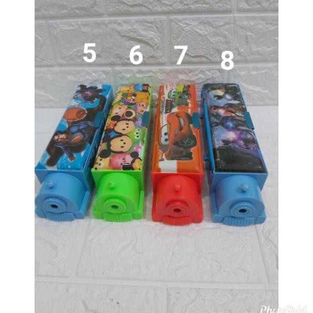 

SALE Tempat pensil karakter kereta + rautan see-97