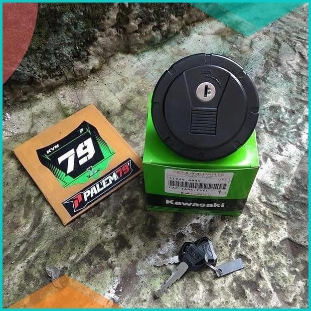 Tutup Tangki Ori KLX 150 S L BF - Kunci Dtracker - Konci Tank New DT 8
