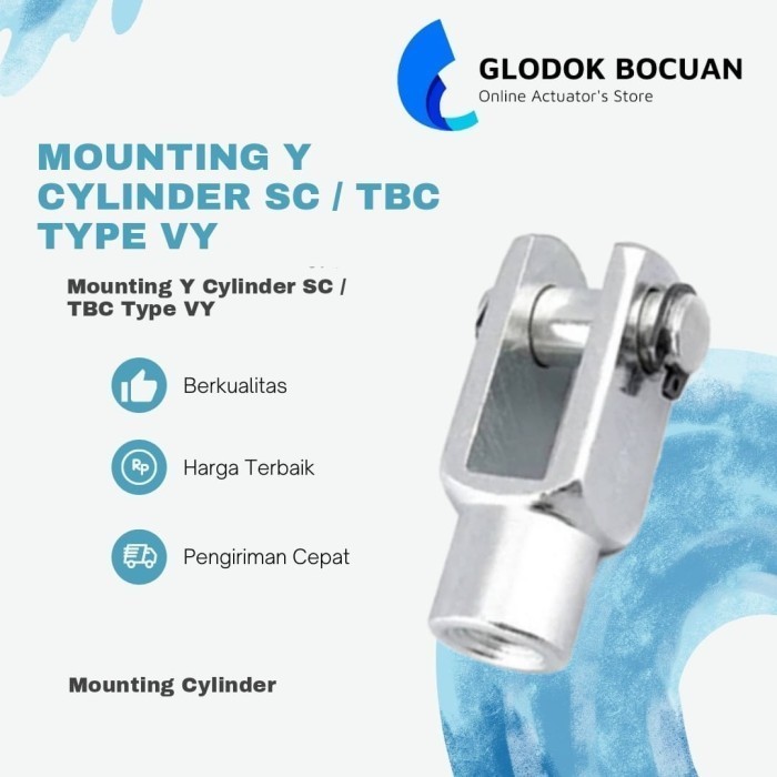 VY 50 Mounting Y As Cylinder Kotak SC / MAL / MA Drat M16 x 1.5