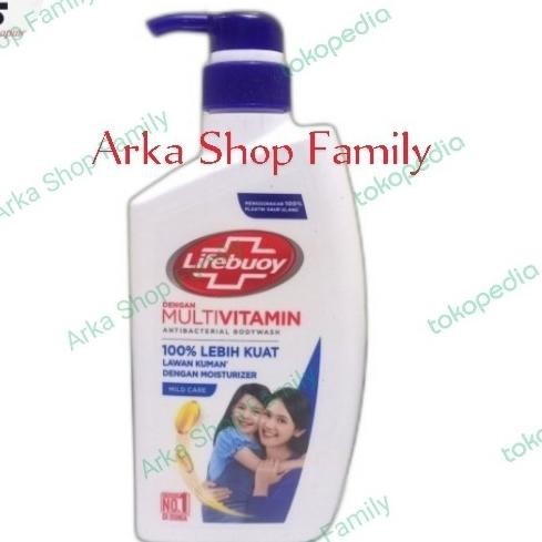 Lifebuoy Sabun Mandi Cair Ldcare Pump / Botol 500 Ml