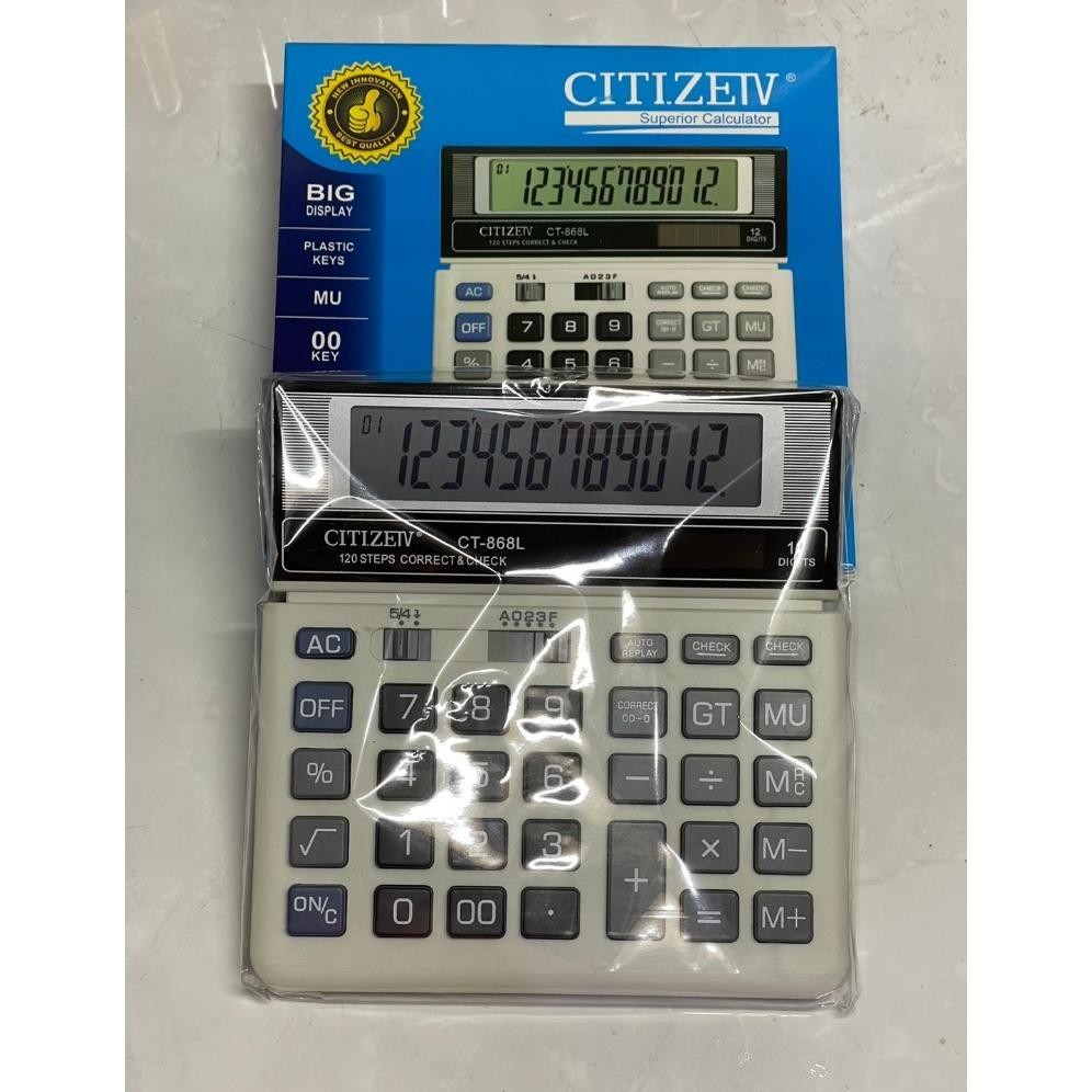 

Ad-532 Kalkulator 868L 12 Digit - Calculator Check Lengkap Diskon Toko