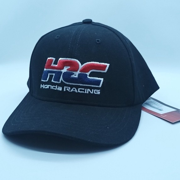 Topi Honda Racing Black Cap Original