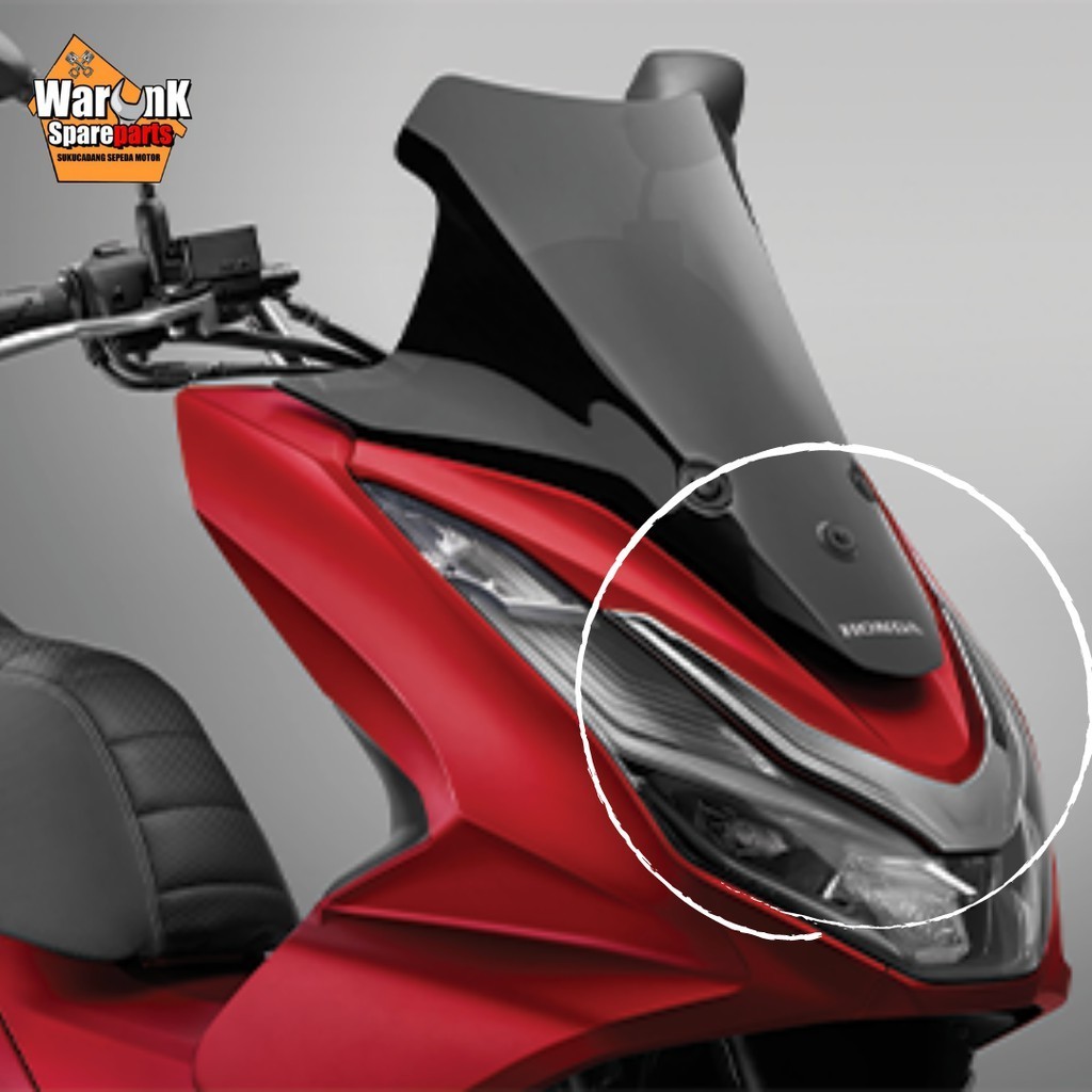 Aksesoris Original Honda PCX 160 Garnish Lampu Depan / Headlight