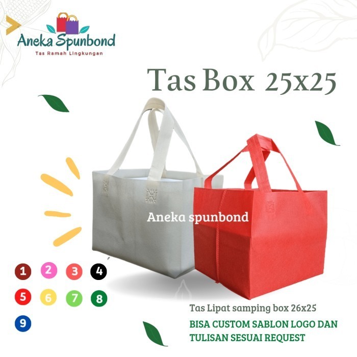 

SALE Goodiebag Box Spunbond 25x25