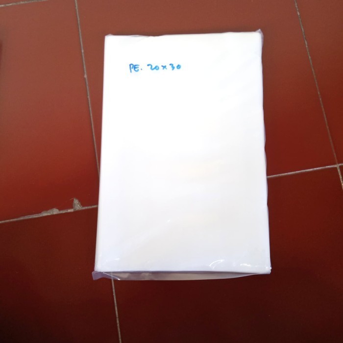 

SALE Plastik PE tebal 80 micron UK. 20x30 cm