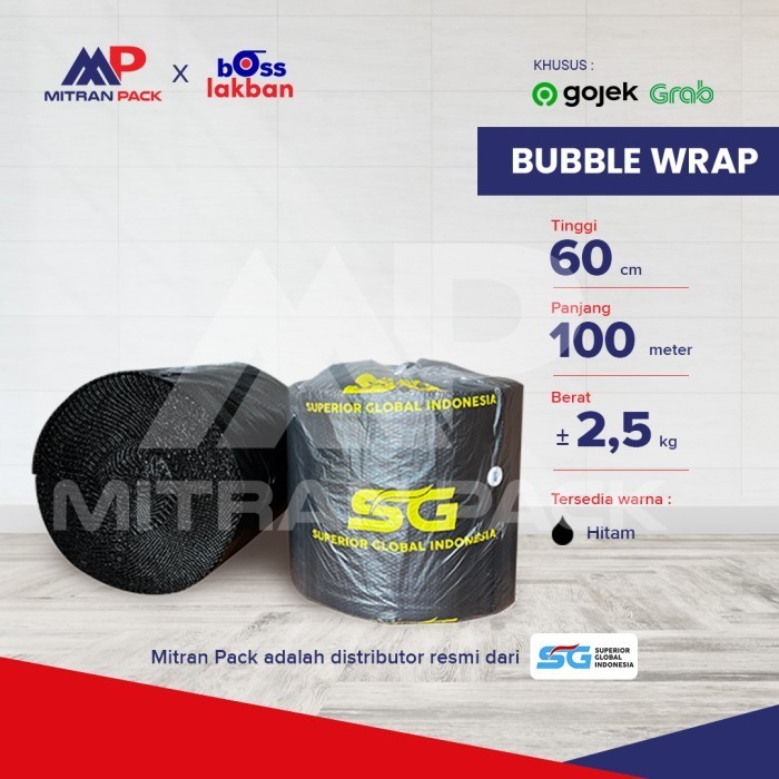 

HOT SALE Bubble Wrap Hitam SIAP SOBEK 60 cm x 100 meter