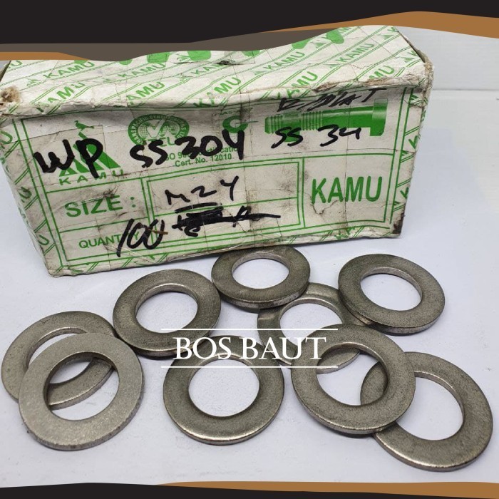 Ring Plat Stainless Steel SS304 - Washer Plat Stainless M24