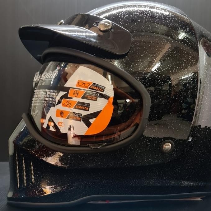 Helm INK Trooper Solid Full Face Retro terlaris