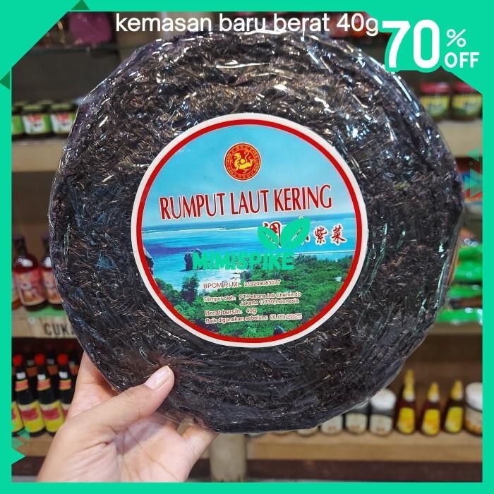 

RUMPUT LAUT KERING 50G CHE CAI UNGU BY MIMISPIKE !
