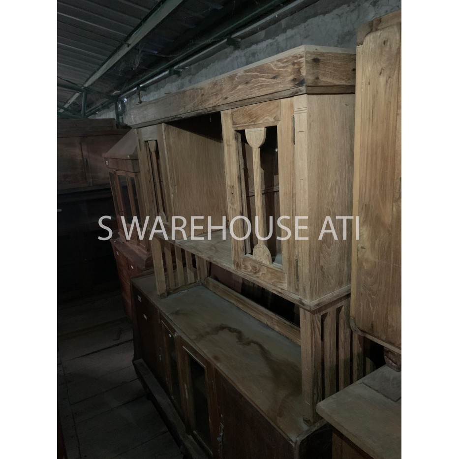 BF053 BUFET LACI / BUFET KAYU JATI ASLI