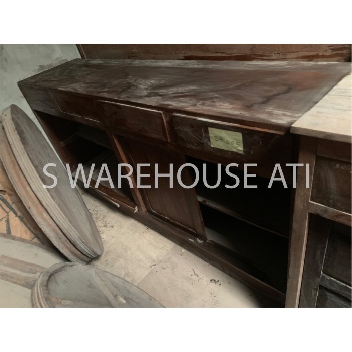 BF055 BUFET LACI / BUFET KAYU JATI ASLI