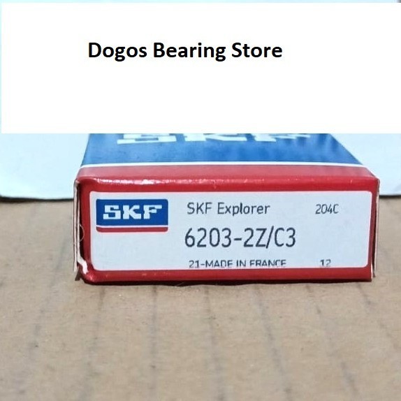 BEARING 6203 2Z C3 / ZZ C3 SKF