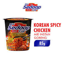 

RMY-SPM MIE SEDAAP CUP GORENG KOREAN SPICY CHICKEN 85 G