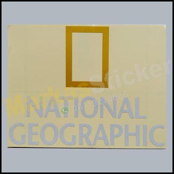 

BEST DEAL STICKER NATIONAL GEOGRAPHIC SQUARE !!