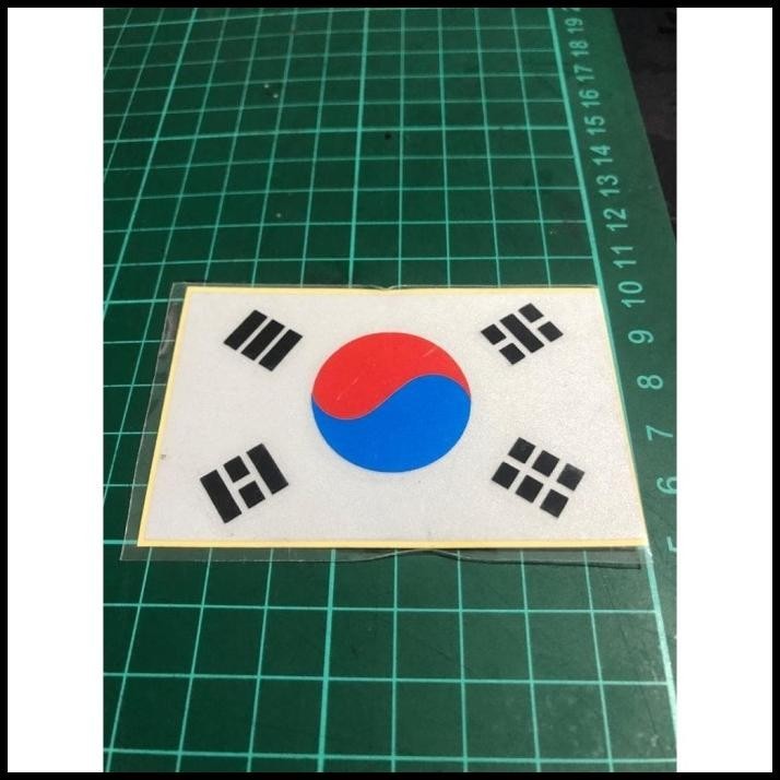 

DISKON STIKER STICKER BENDERA KOREA