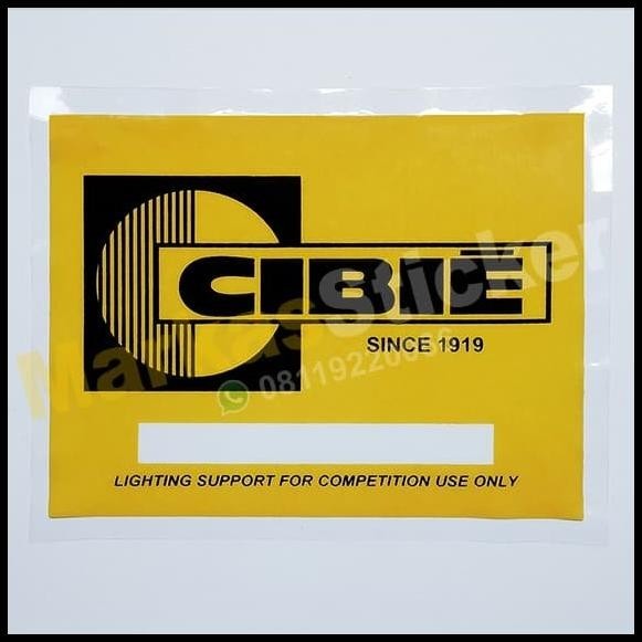 

TERMURAH STICKER CIBIE (STIKER STICKON TEMPEL DALAM)